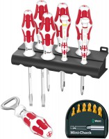 Wera Limited Edition 8 Piece Kraftform Screwdriver Set Sports Edition - England + Wera 7Pc Bit Set £44.99